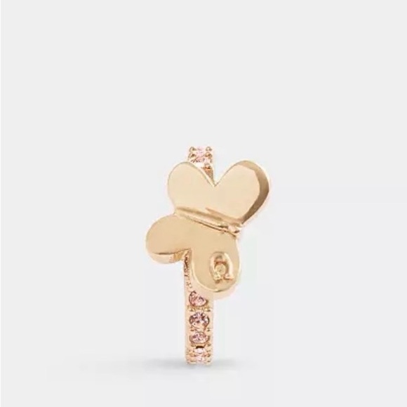 Coach Signature C Butterfly Ear Cuff - Picture 8 of 10